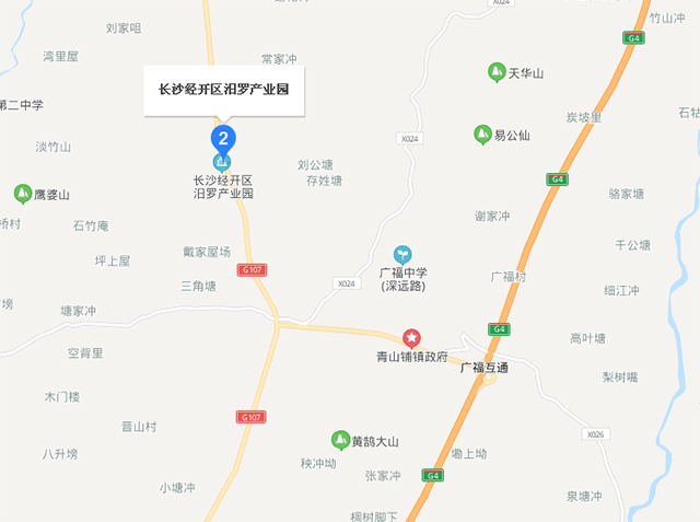 湖南天拓重工公司地址路線圖